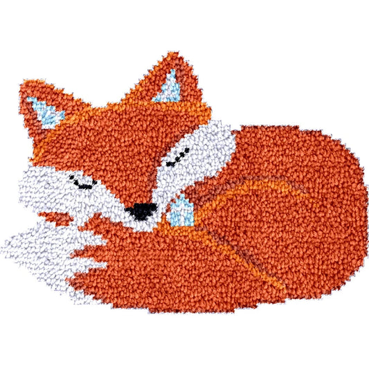 Sleeping Fox Latch Hook Kit