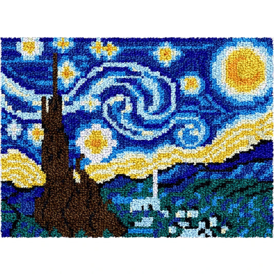 Starry Night Latch Hook Kit